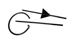 Outdoor Hanging Basket/Plant Stand - Use With Standard 10" Pots - 40" Tall