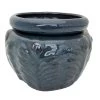 Leaf Self Watering Glazed Ceramic Pot - Dark Moss - 6.25 X 4.75" 2 Leaf Self Watering Glazed Ceramic Pot - Dark Moss - 6.25 X 4.75" -Healthy Plant Shop 50252drkmossgrn 85655.1657229606