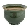 Self Watering Glazed Ceramic Pot Plus Felt Feet - Green - 6 1/2" X 5" 2 Self Watering Glazed Ceramic Pot Plus Felt Feet - Green - 6 1/2" X 5" -Healthy Plant Shop apig5dtec 95402.1592326297