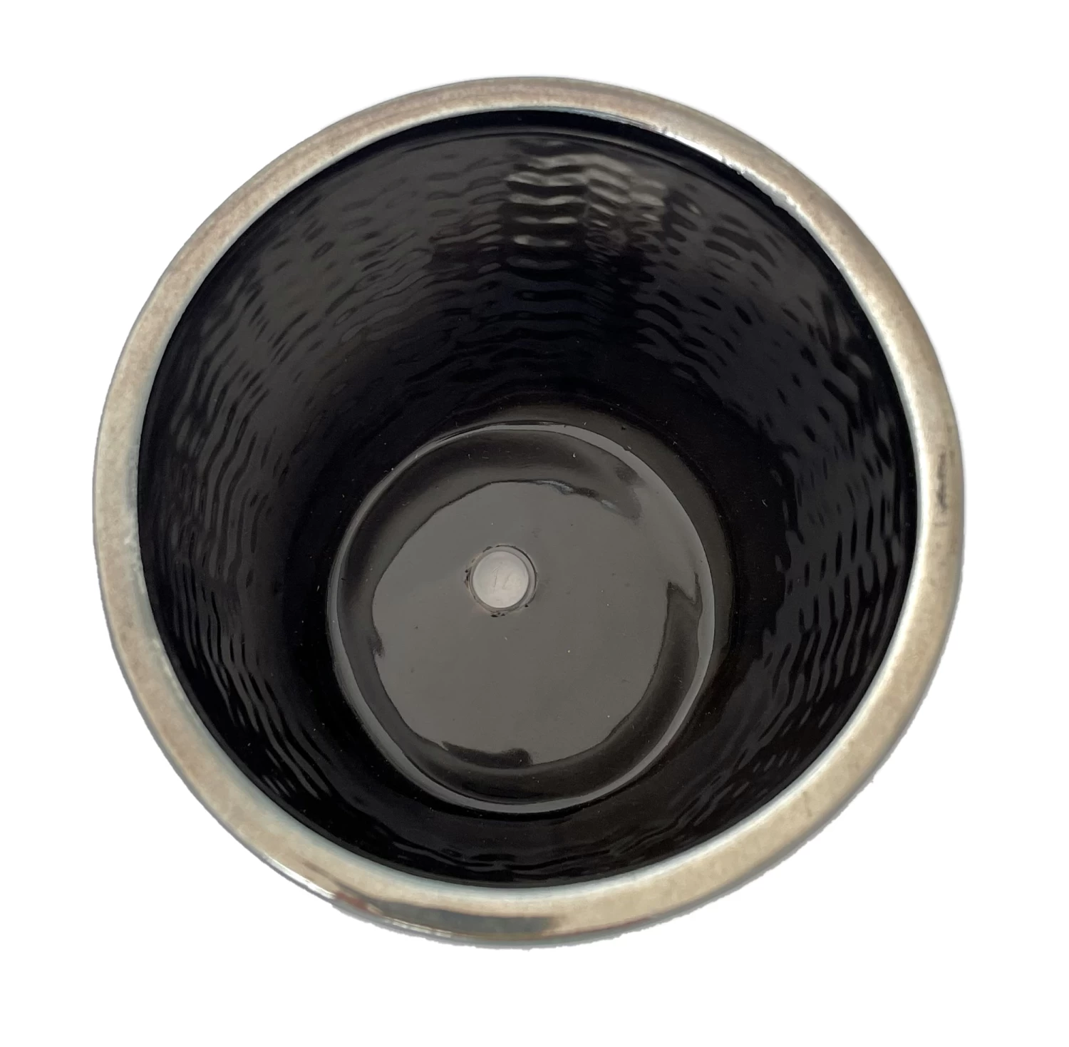 Cosmos Meteor Ceramic Planter - 5.25" X 5" - Needle 4 Cosmos Meteor Ceramic Planter - 5.25" X 5" - Needle - Image 2