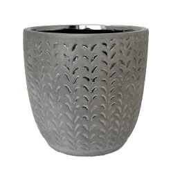 Cosmos Meteor Ceramic Planter - 5.25" X 5" - Tweed