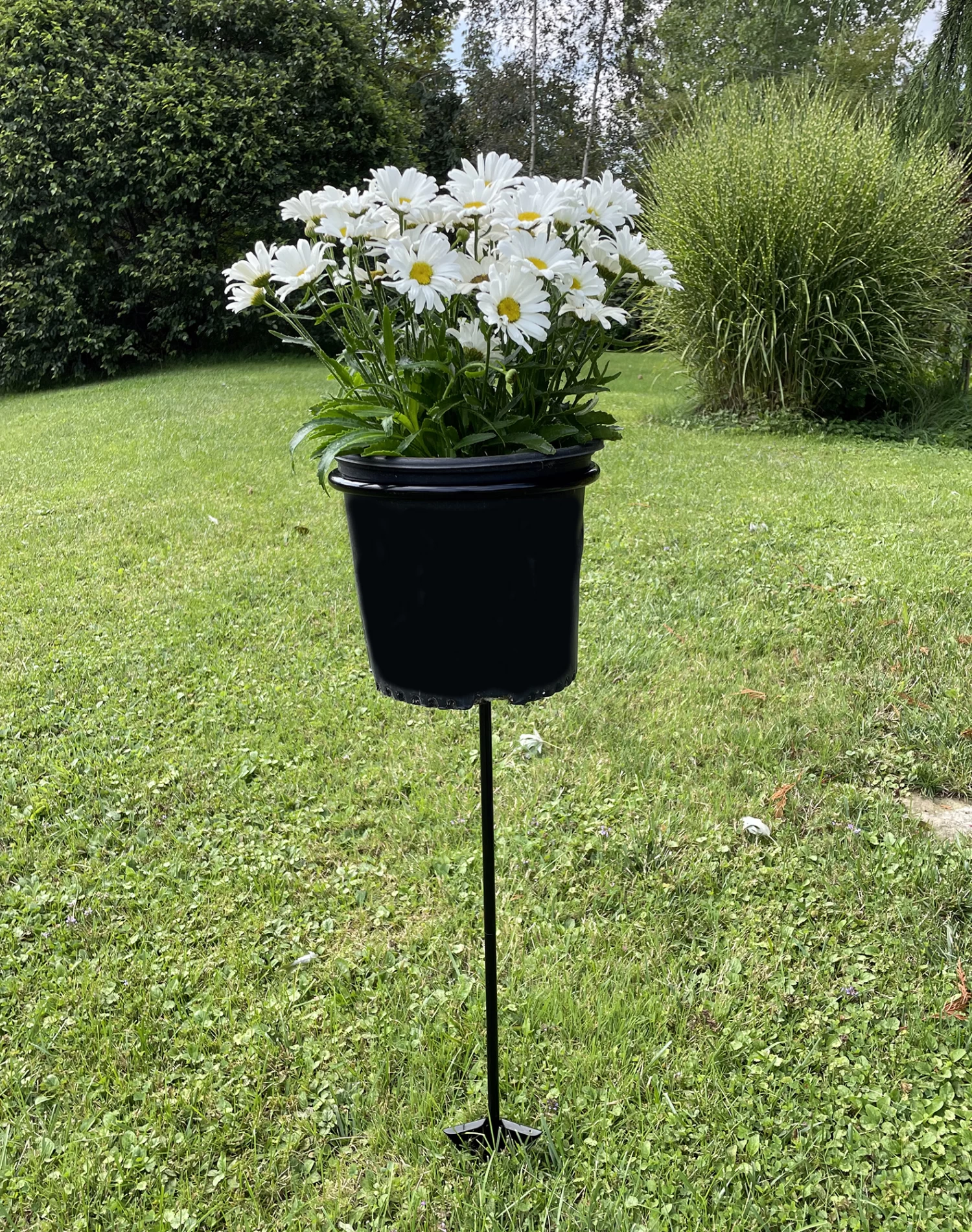 Outdoor Hanging Basket/Plant Stand - Use With Standard 10" Pots - 40" Tall 7 Outdoor Hanging Basket/Plant Stand - Use With Standard 10" Pots - 40" Tall - Image 5