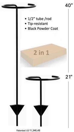 Outdoor Hanging Basket/Plant Stand - Use With Standard 10" Pots - 40" Tall 16 Outdoor Hanging Basket/Plant Stand - Use With Standard 10" Pots - 40" Tall -Healthy Plant Shop screenshot202023 08 3120112700 98253.1693511363