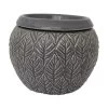 Sherborn Self Watering Glazed Ceramic Pot - Titanium - 5.25 X 4.25" 2 Sherborn Self Watering Glazed Ceramic Pot - Titanium - 5.25 X 4.25" -Healthy Plant Shop sherborntitanium 34391.1660159434